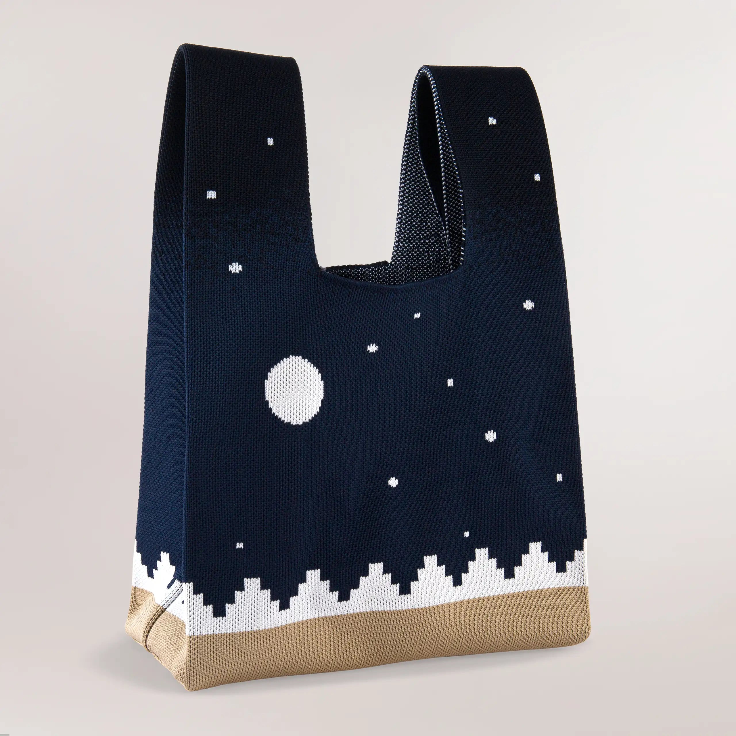 Seasonal Pattern Bag - SEASONAL NAVY