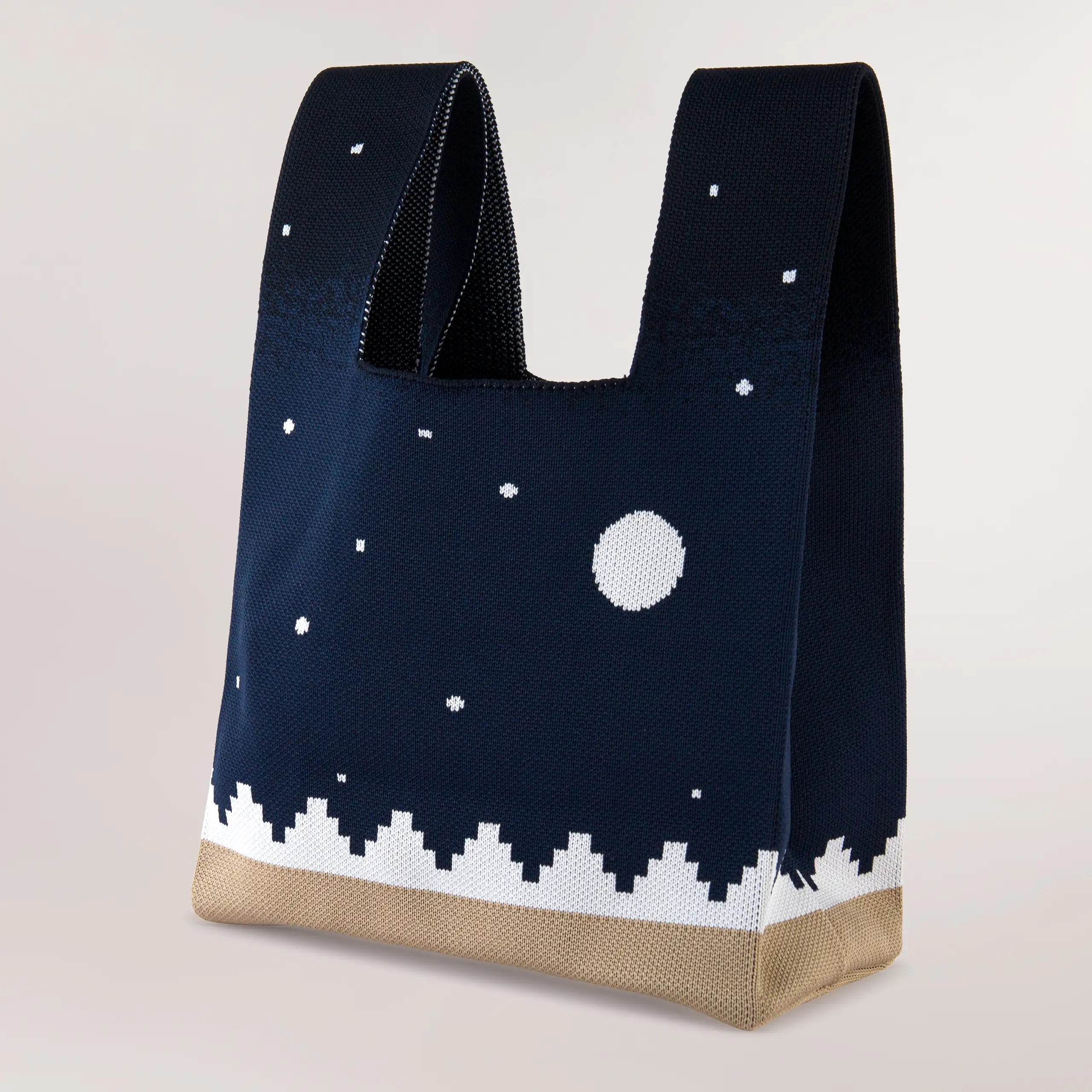 Seasonal Pattern Bag - SEASONAL NAVY