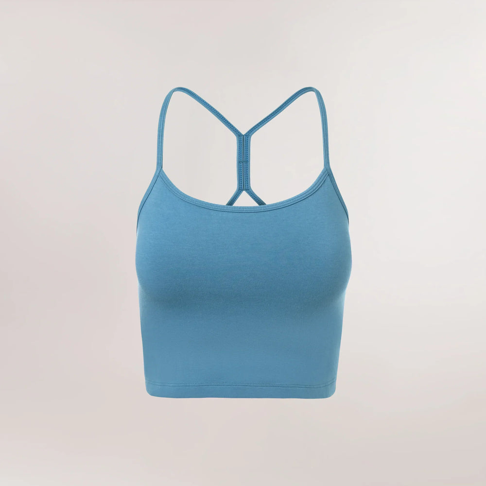 Walkabout Cropped Top - CORE BLUE