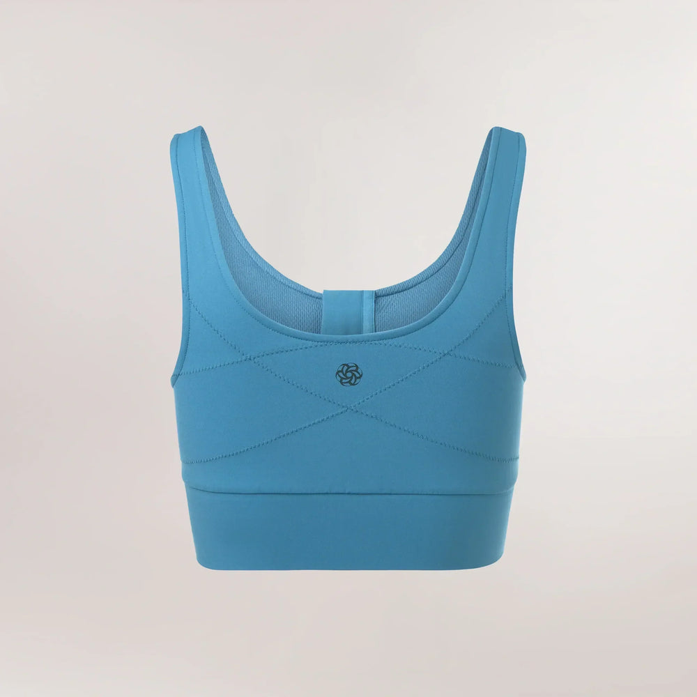 Sculpting Cropped Top - CORE BLUE