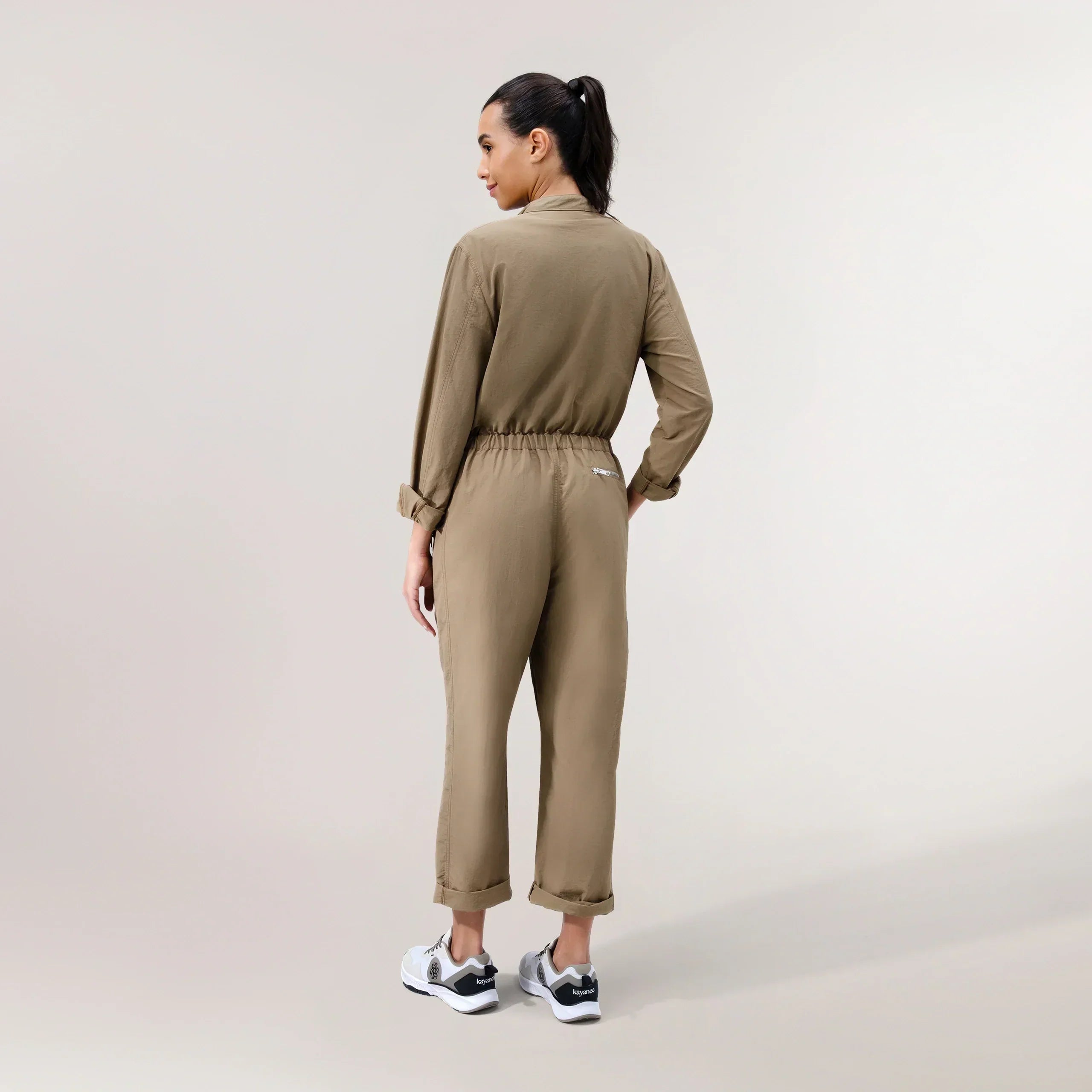 Parachute Jumpsuit - SEASONAL BEIGE