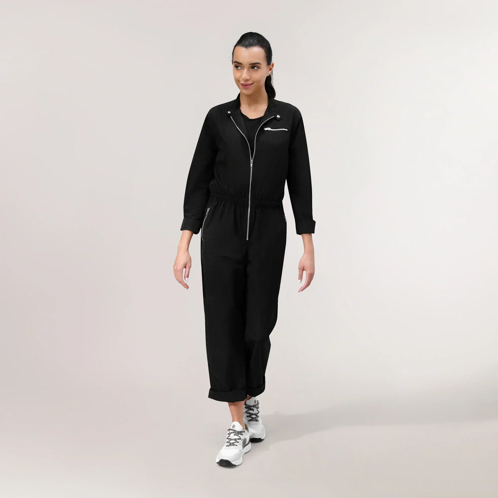 Parachute Jumpsuit - SEASONAL BLACK