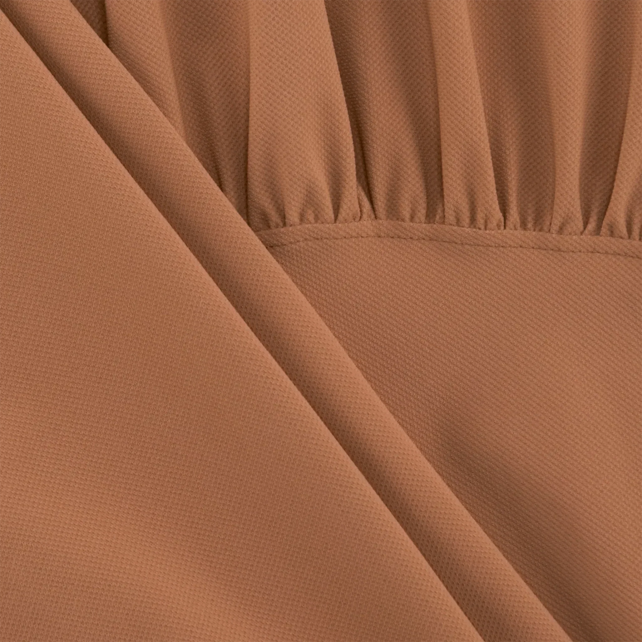 Abaya Button Front Dress - SEASONAL HAZELNUT