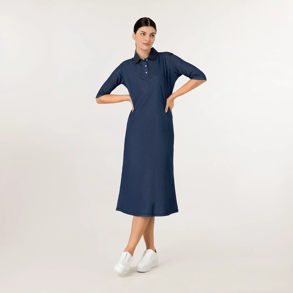 Polo Dress - SEASONAL NAVY