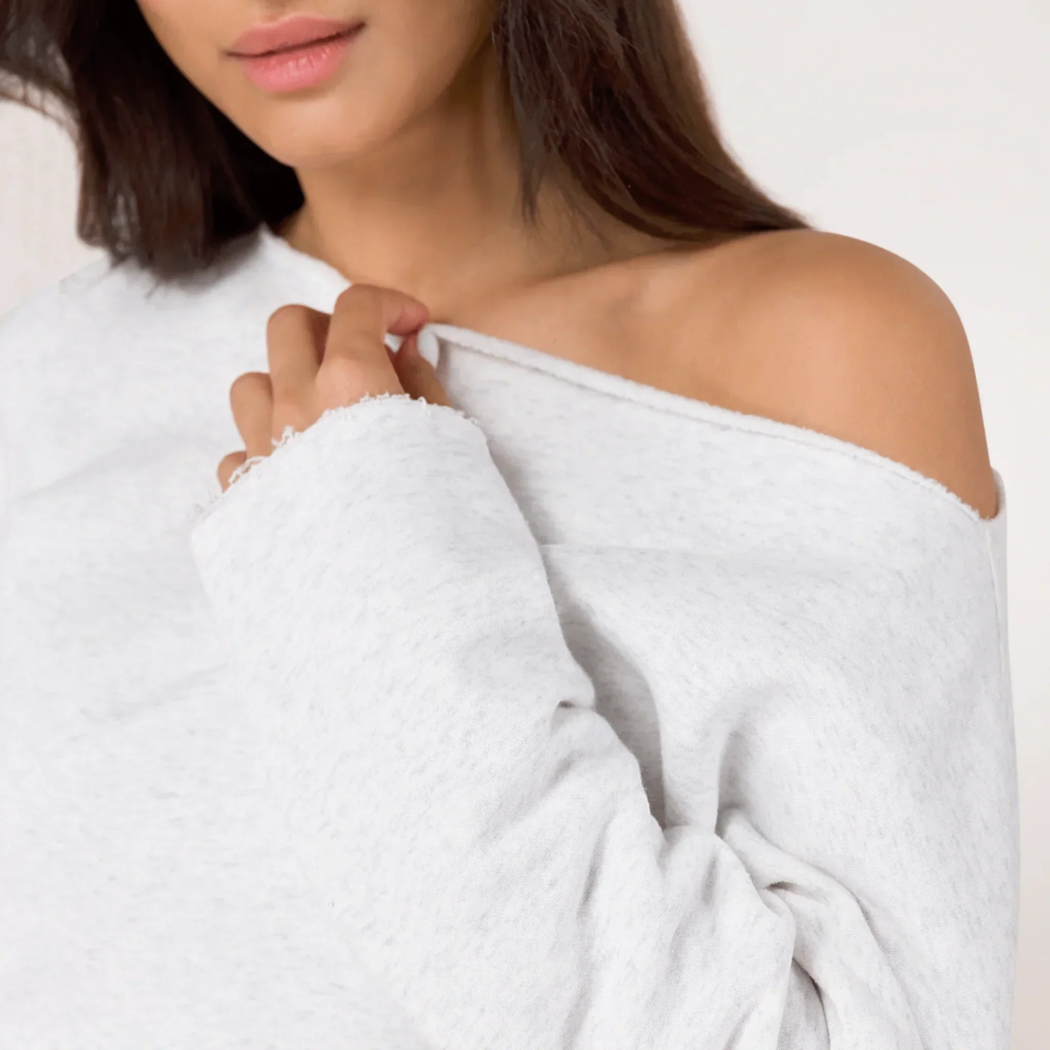 Flashback Tunic Top - KDF HEATHER GREY