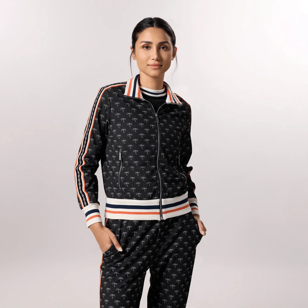 Jacquard Bomber Jacket - SEASONAL PRINT