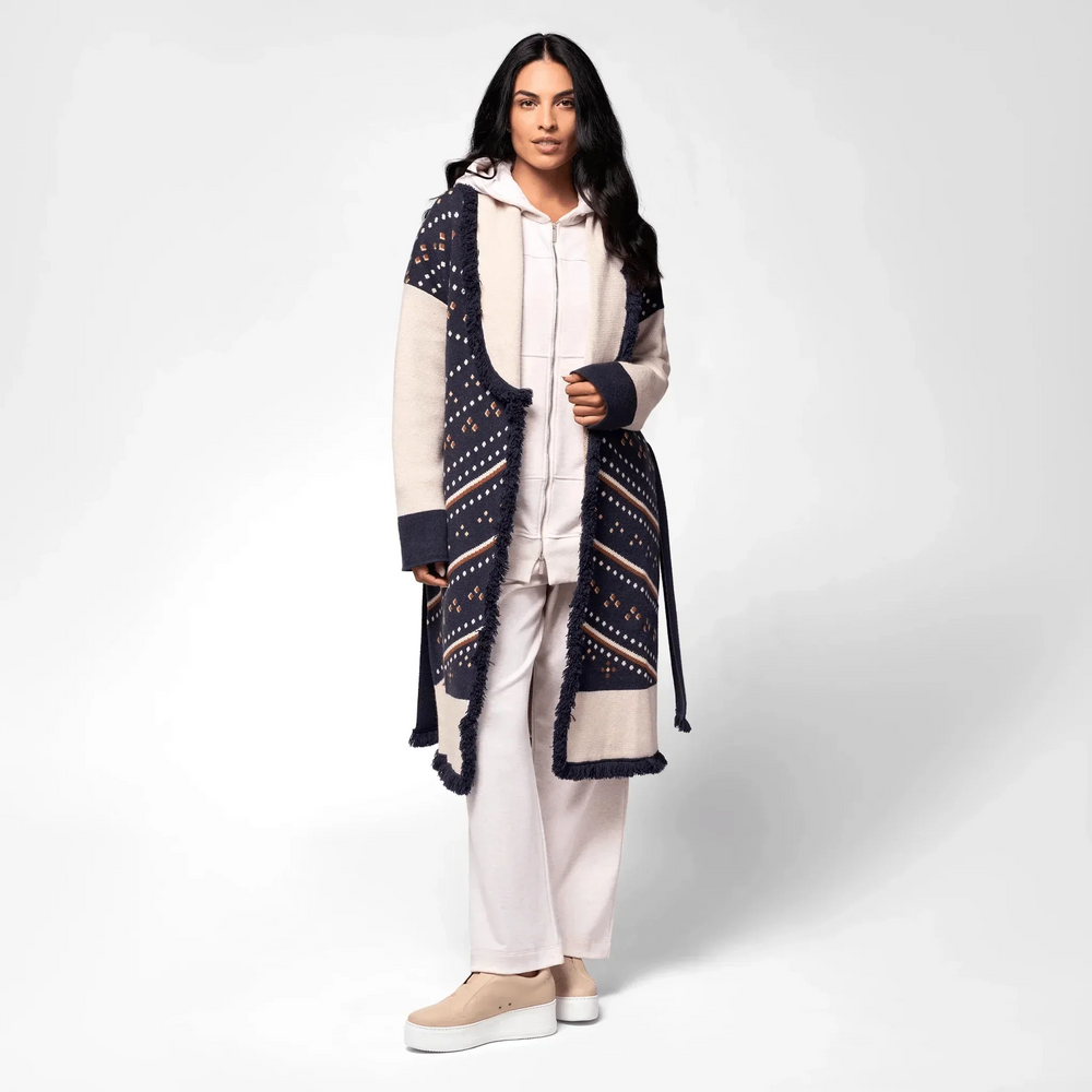 Heritage Maxi Wrap Cardigan - SEASONAL MULTICOLOR 2