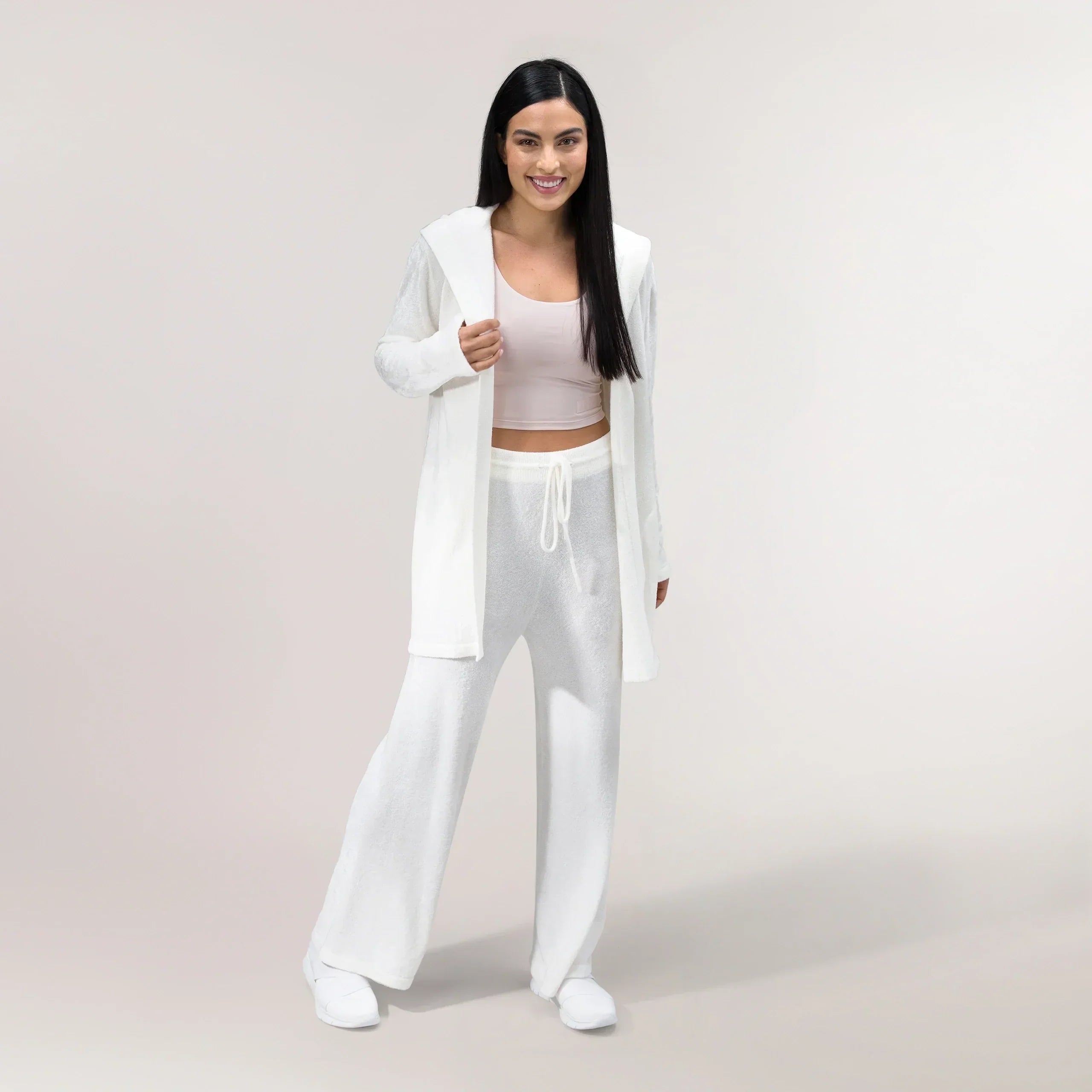 Cozy Up Cardigan - CORE WHITE