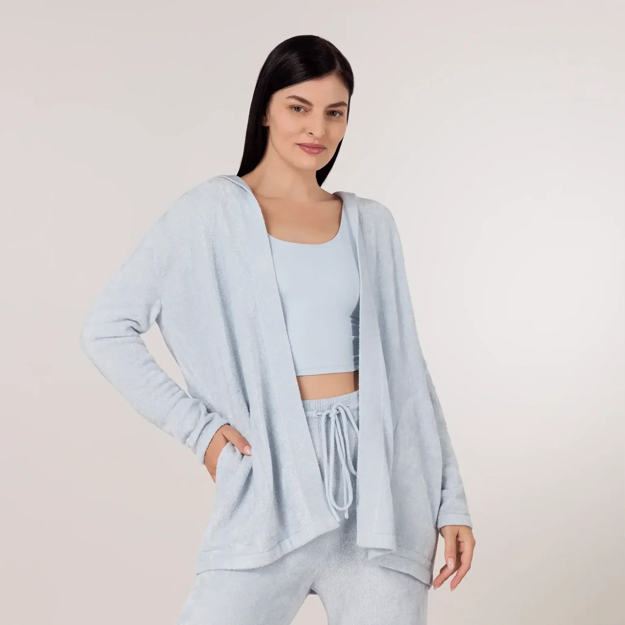 Cozy Up Cardigan - CORE LIGHT BLUE