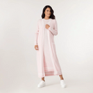 Cashmere Longline Cardigan - SEASONAL PINK