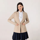 Knitted Blazer - SEASONAL SAND