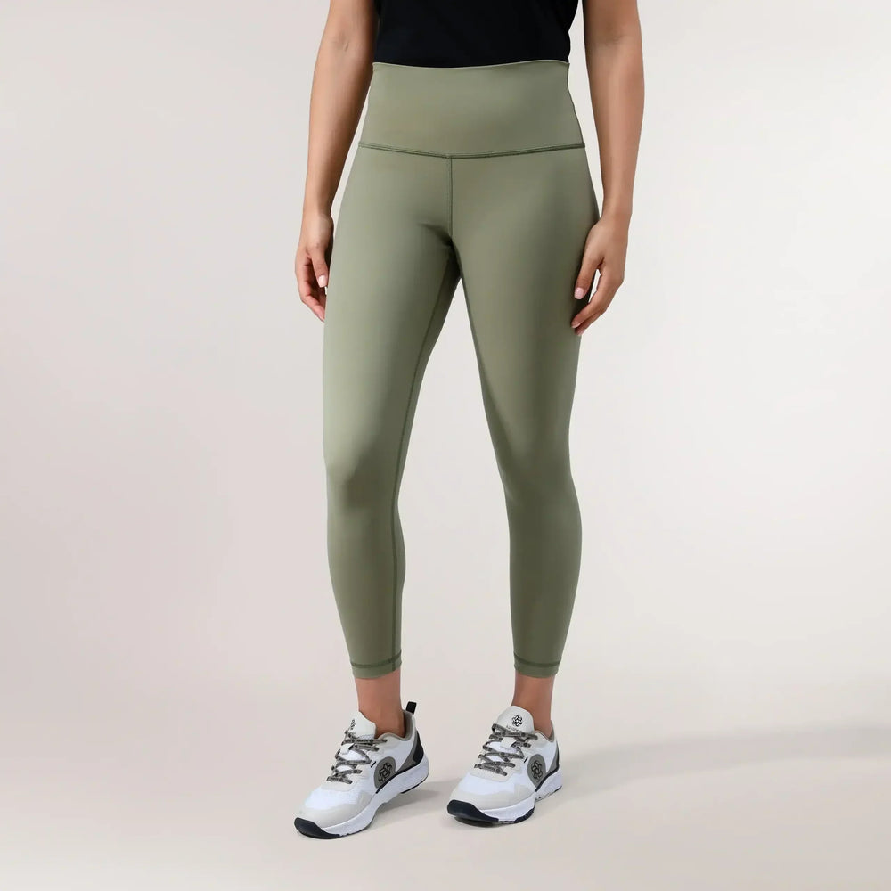 Sculpting Compression Legging - CORE MUSK GREEN