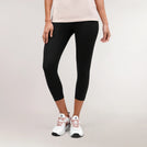 Sculpting Compression Crop Legging - CORE BLACK