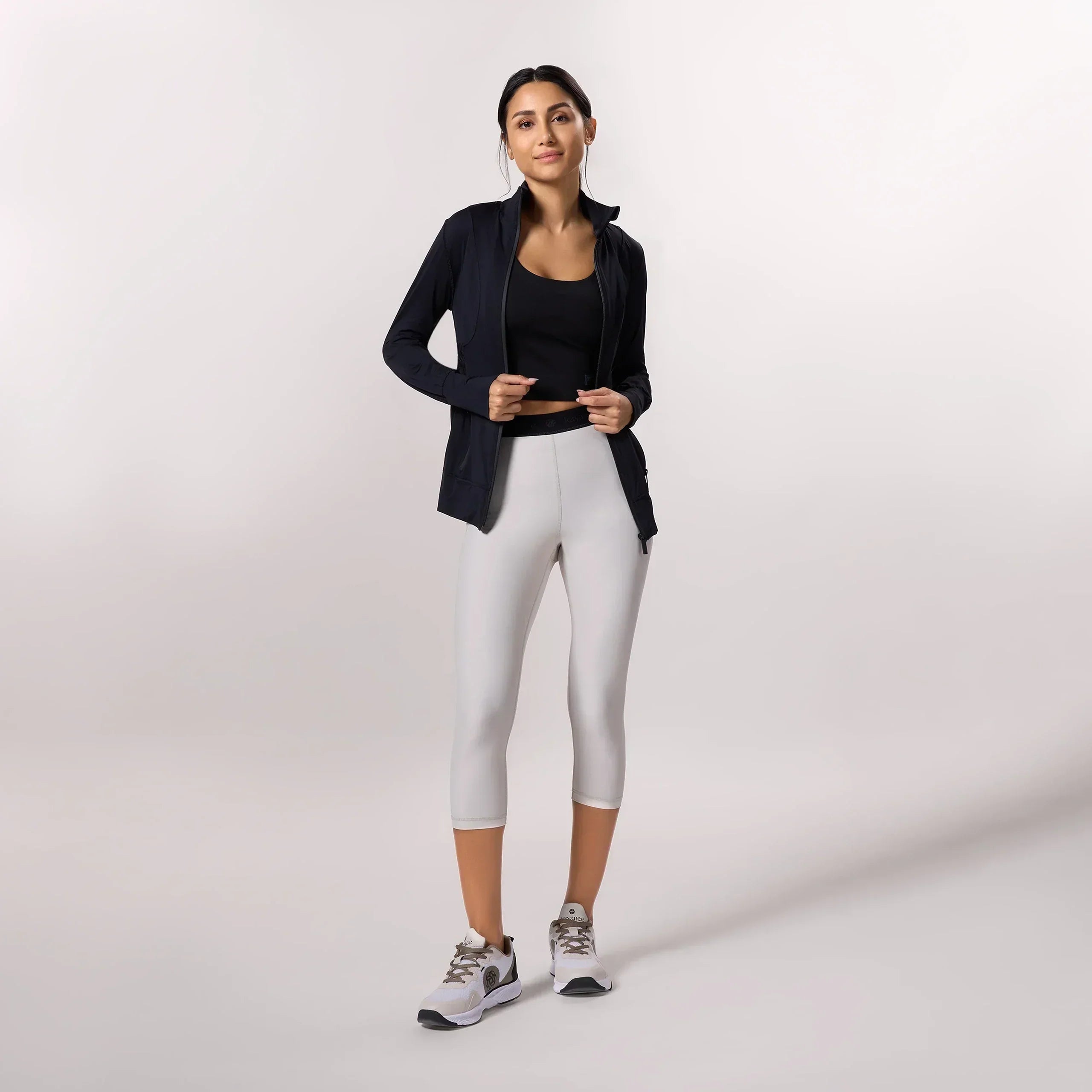 Glide Cropped Legging - CORE STONE
