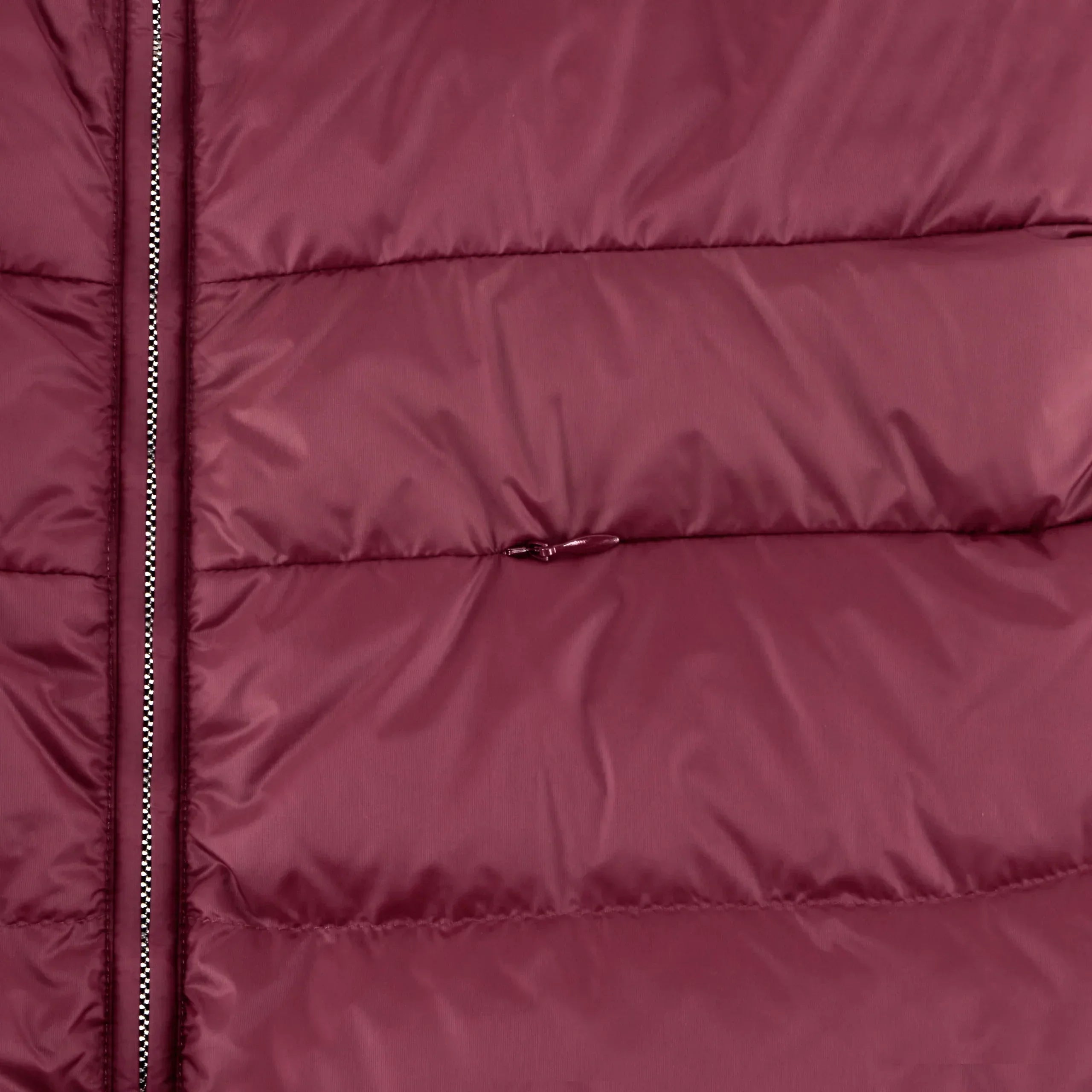 Maxi Puffer Gilet - SEASONAL BURGUNDY