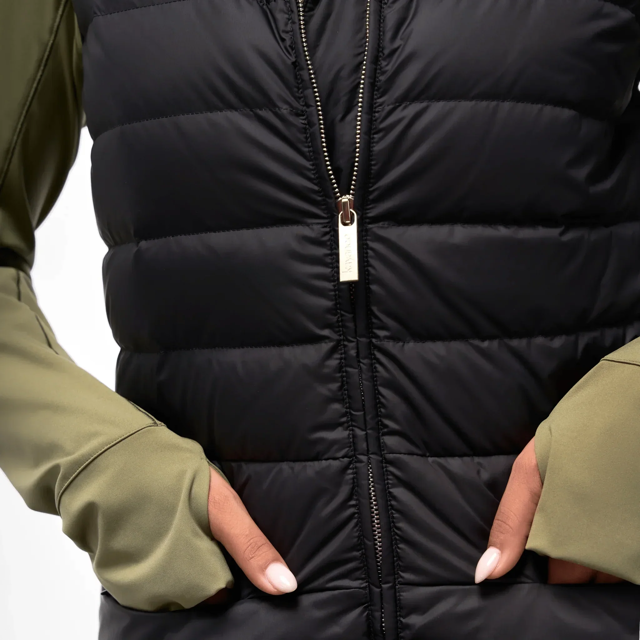 Maxi Puffer Gilet - SEASONAL BLACK