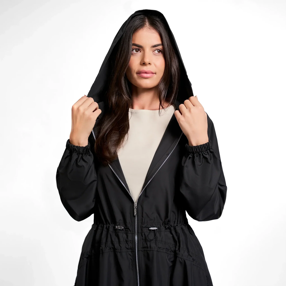 Hooded Parka - SEASONAL BLACK