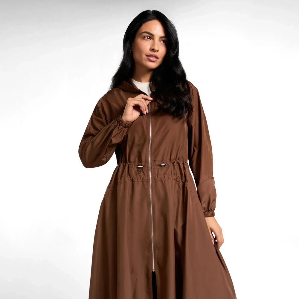 Hooded Parka - SEASONAL BROWN