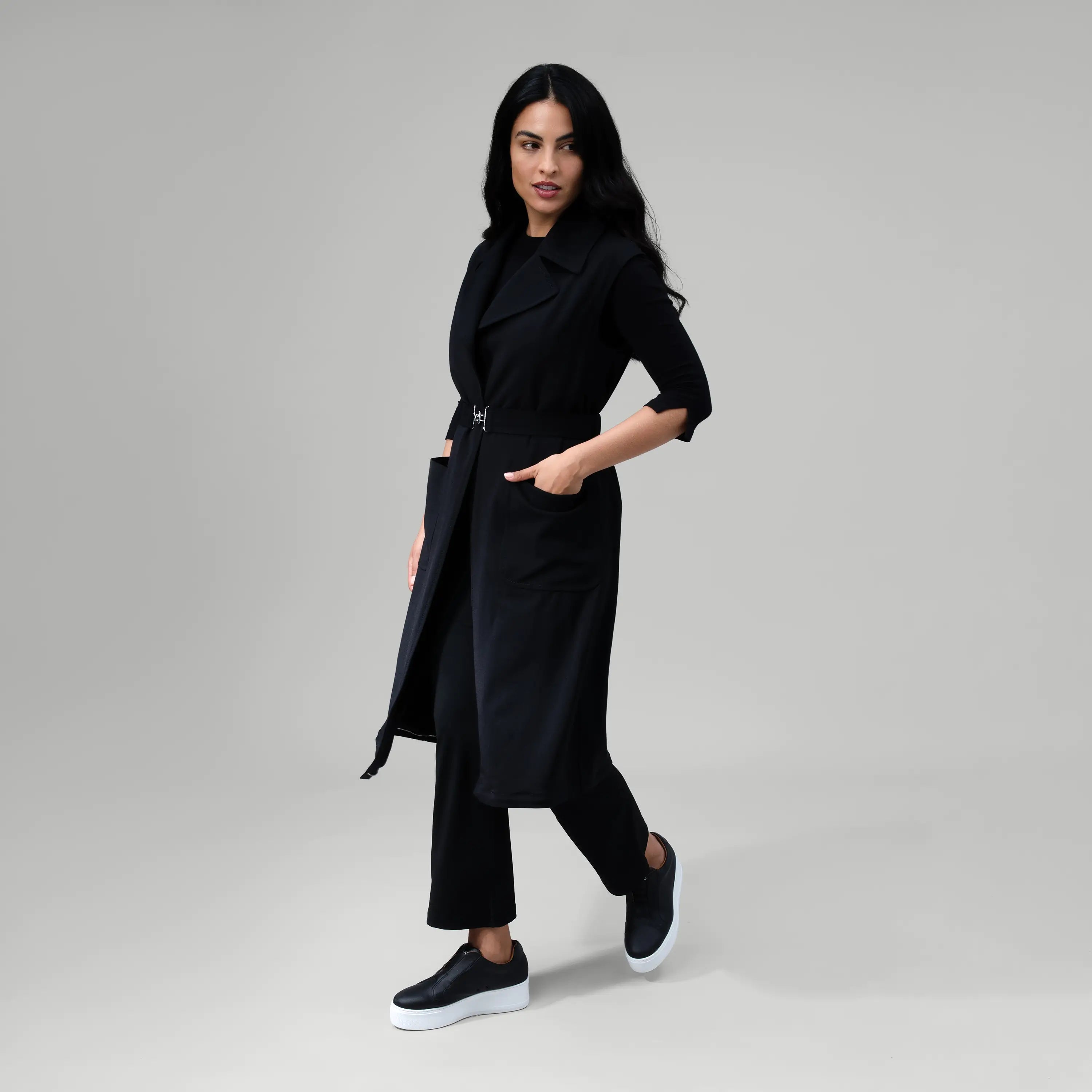 Gilet Hybrid Two Piece Trench - SEASONAL NAVY