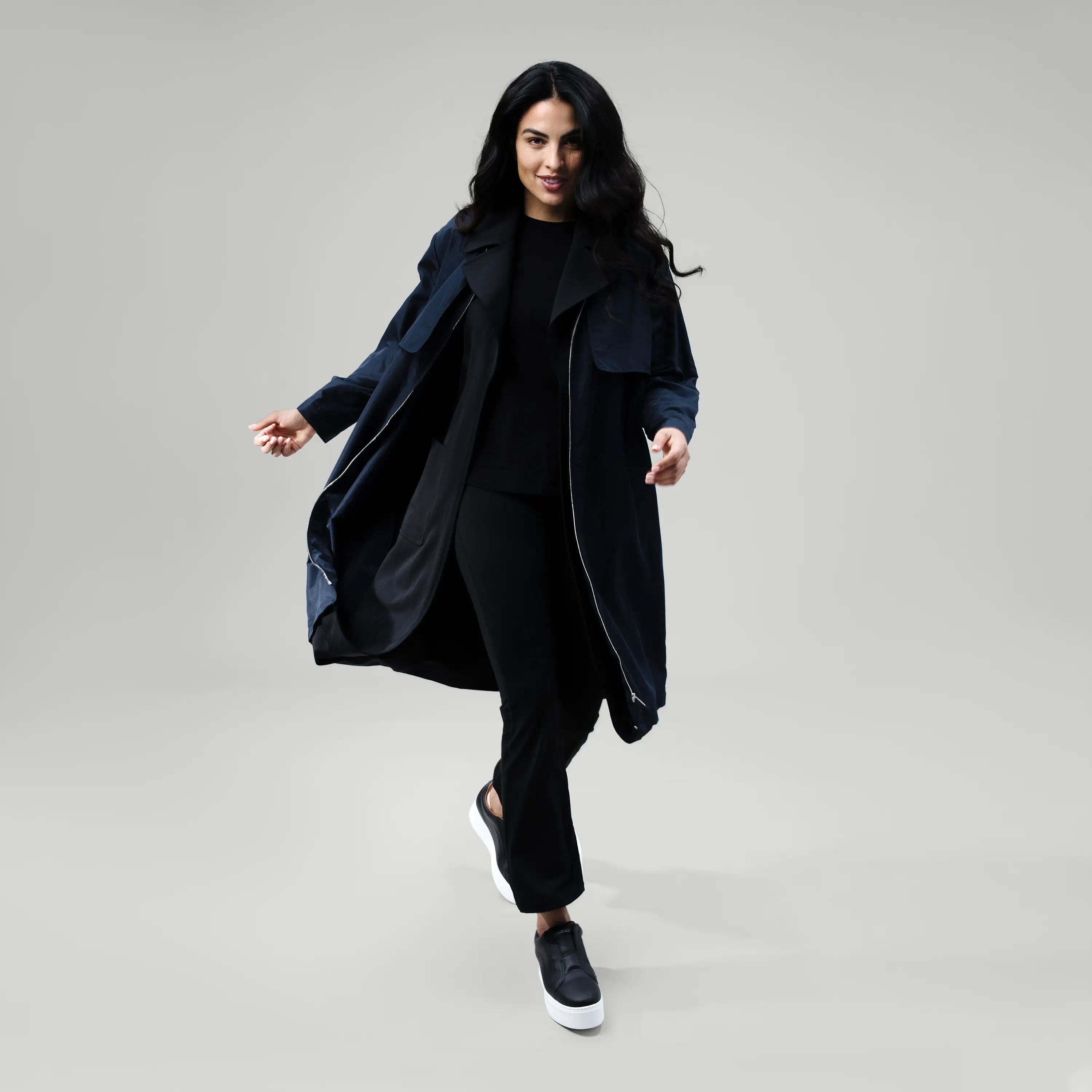 Gilet Hybrid Two Piece Trench - SEASONAL NAVY