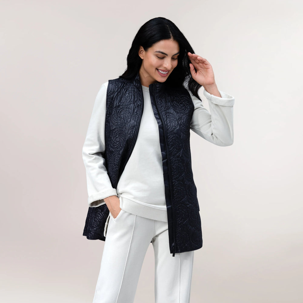 Quilted Vest - CORE BLACK