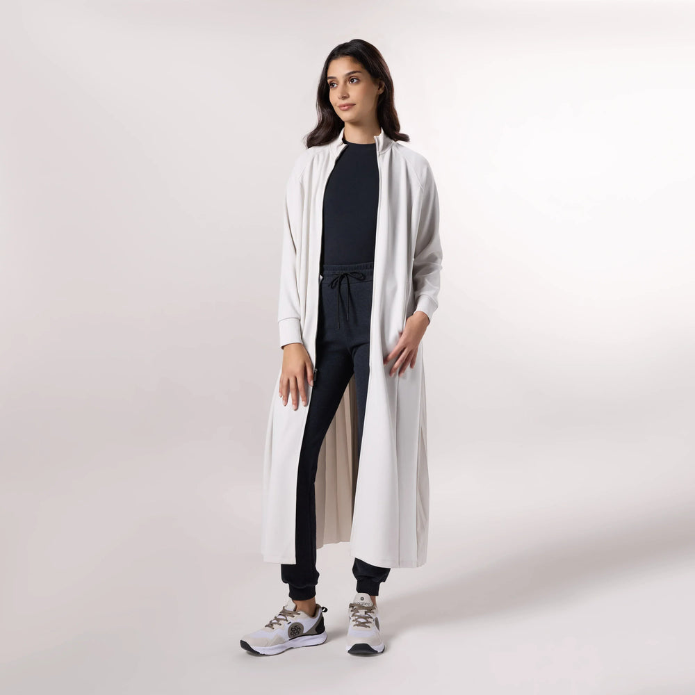 Pleated Abaya - SEASONAL STONE
