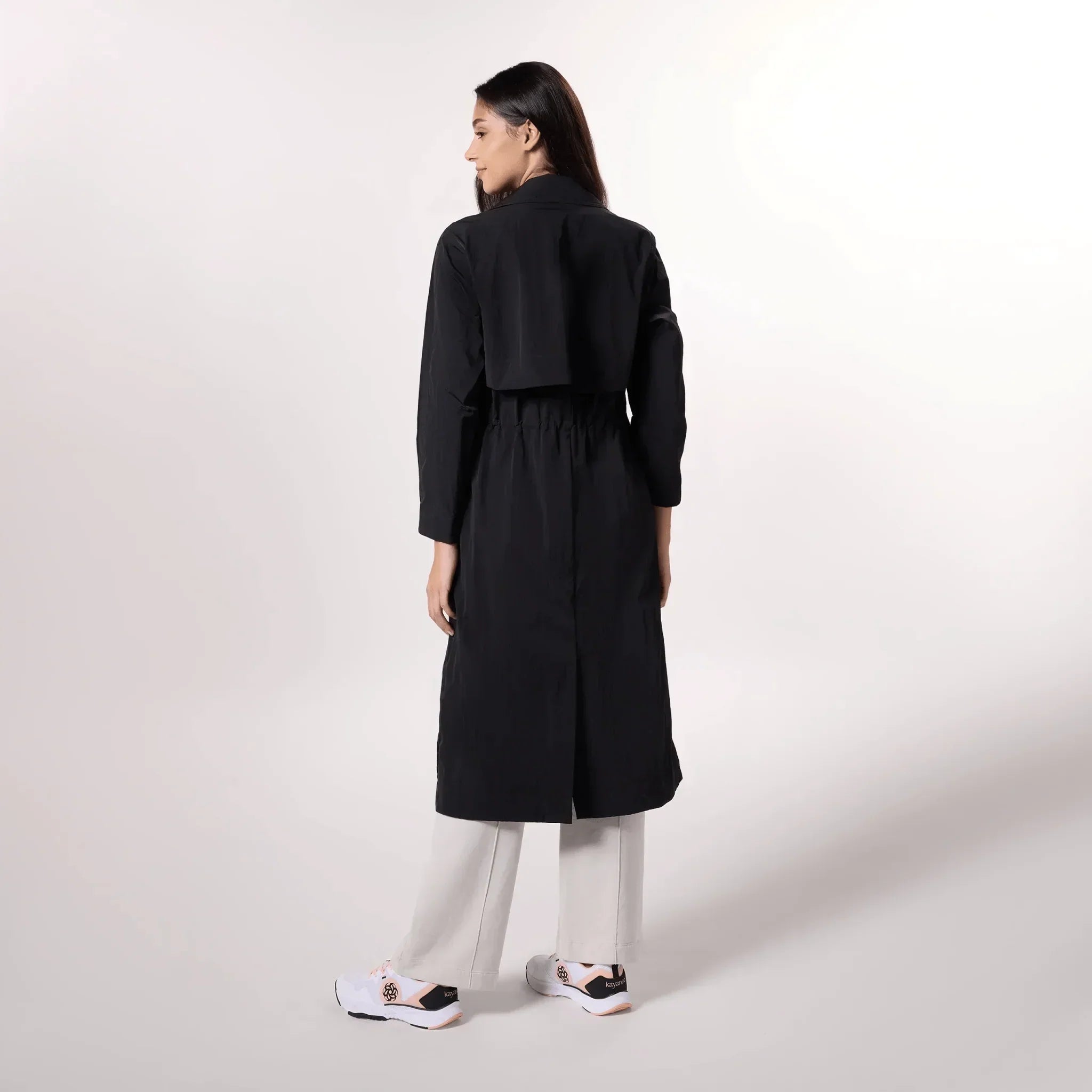 Lightweight Trench Coat - SEASONAL BLACK