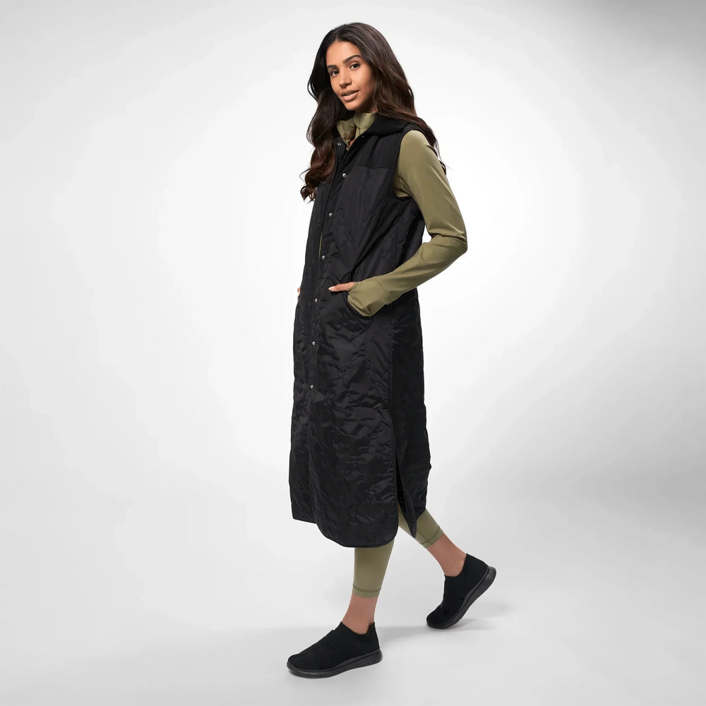 Quilted Gilet - SEASONAL BLACK