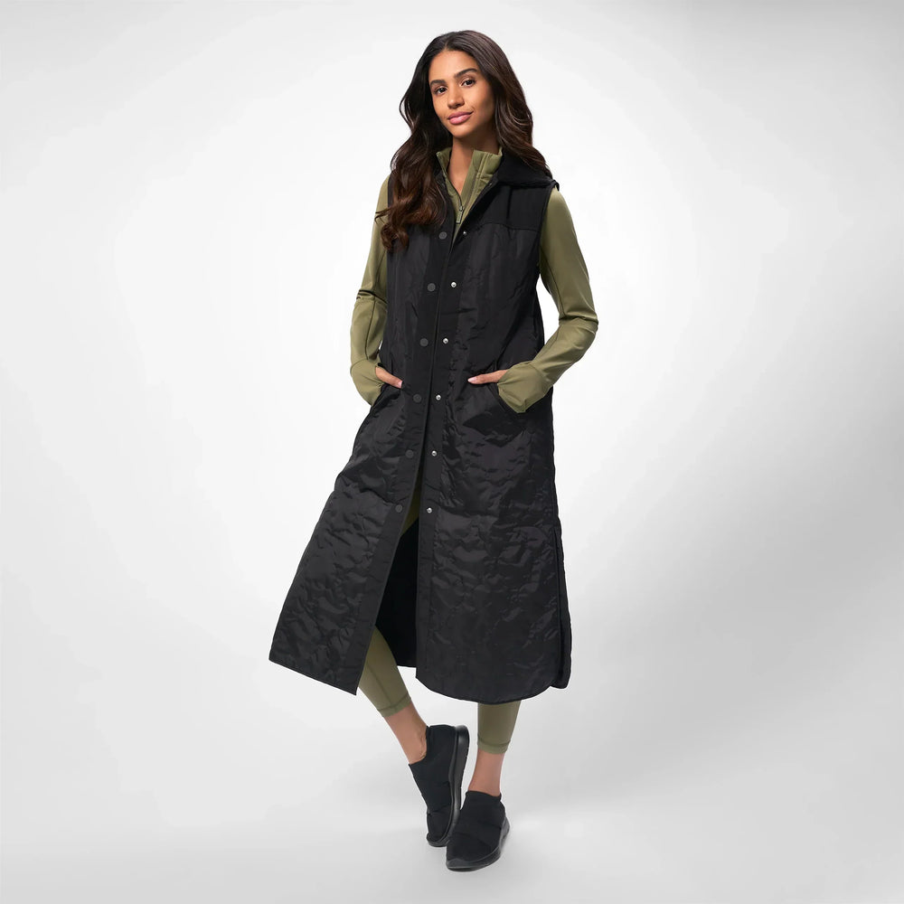 Quilted Gilet - SEASONAL BLACK