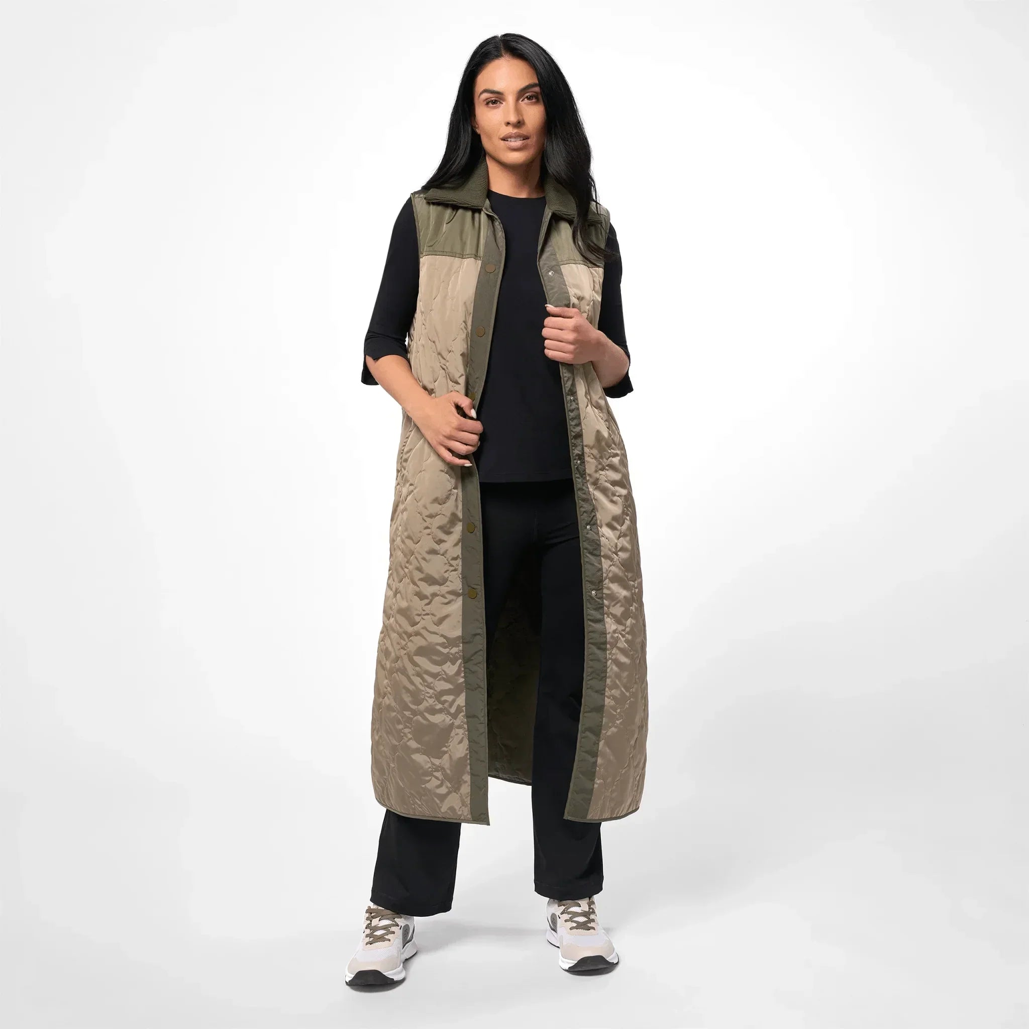 Quilted Gilet - SEASONAL RAINFOREST