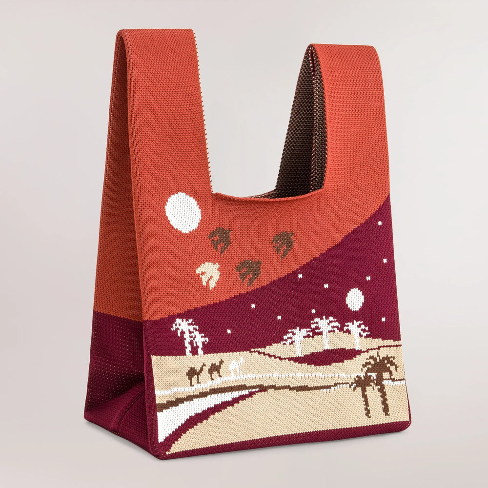 Seasonal Pattern Bag - DESERT SCENE