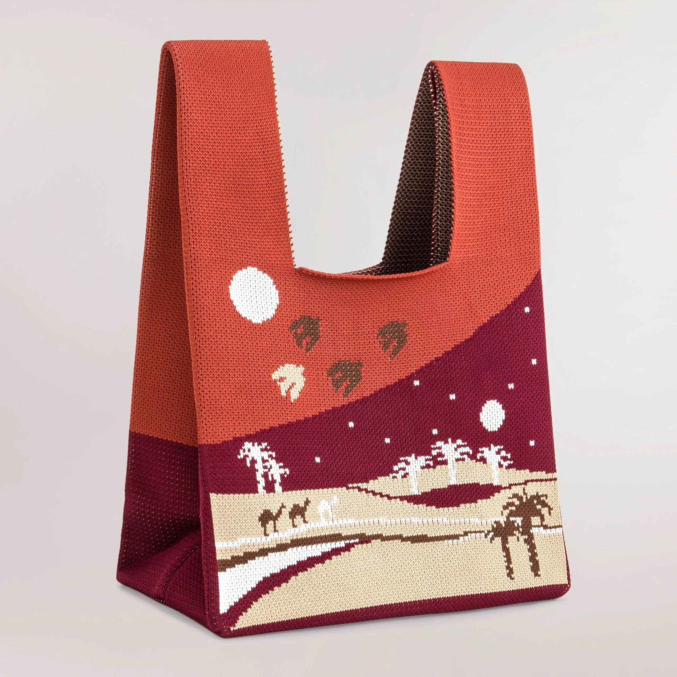 Seasonal Pattern Bag - DESERT SCENE