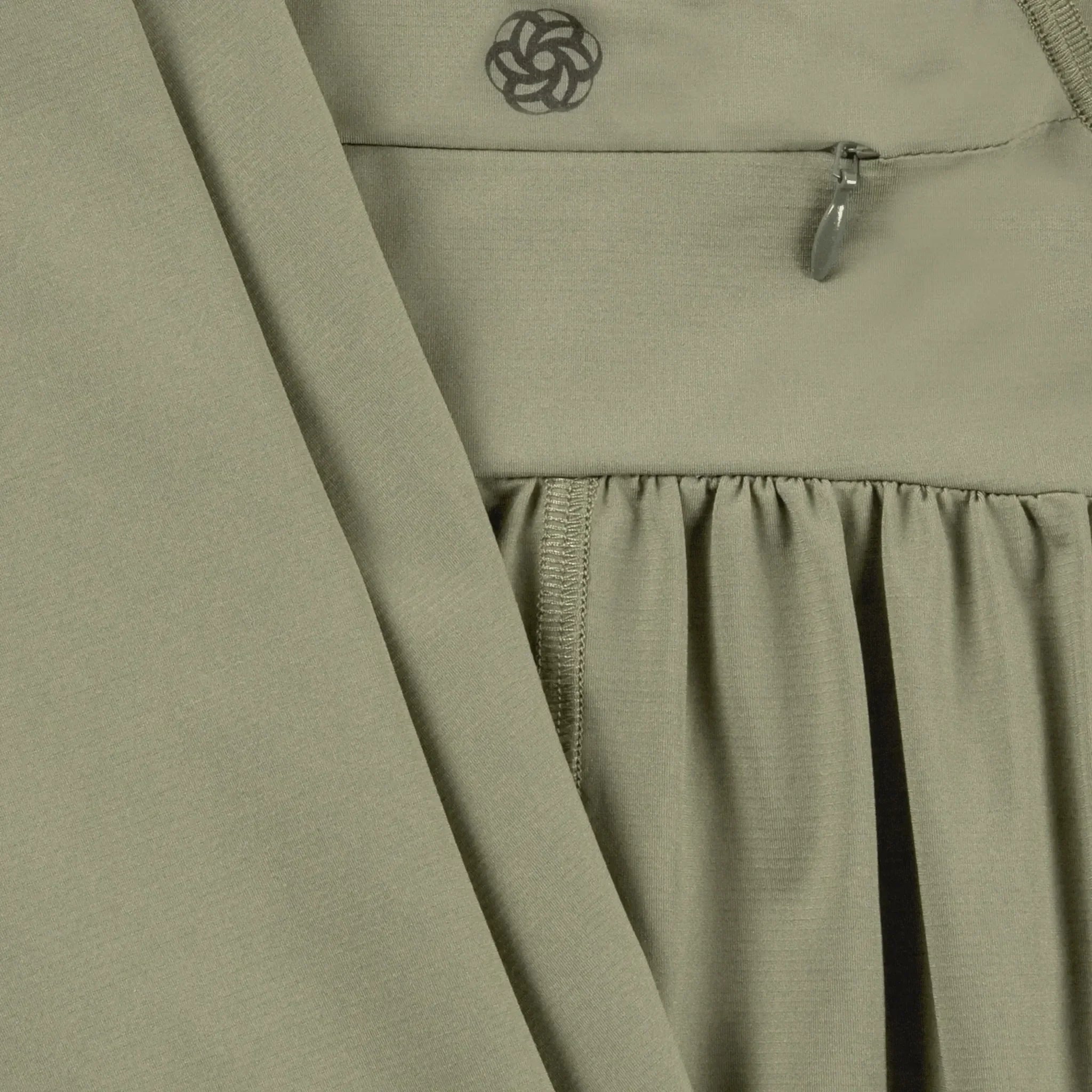 Flow Jersey Techno Skirt - CORE MUSK GREEN