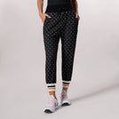 Jacquard Cuffed Pants - SEASONAL PRINT