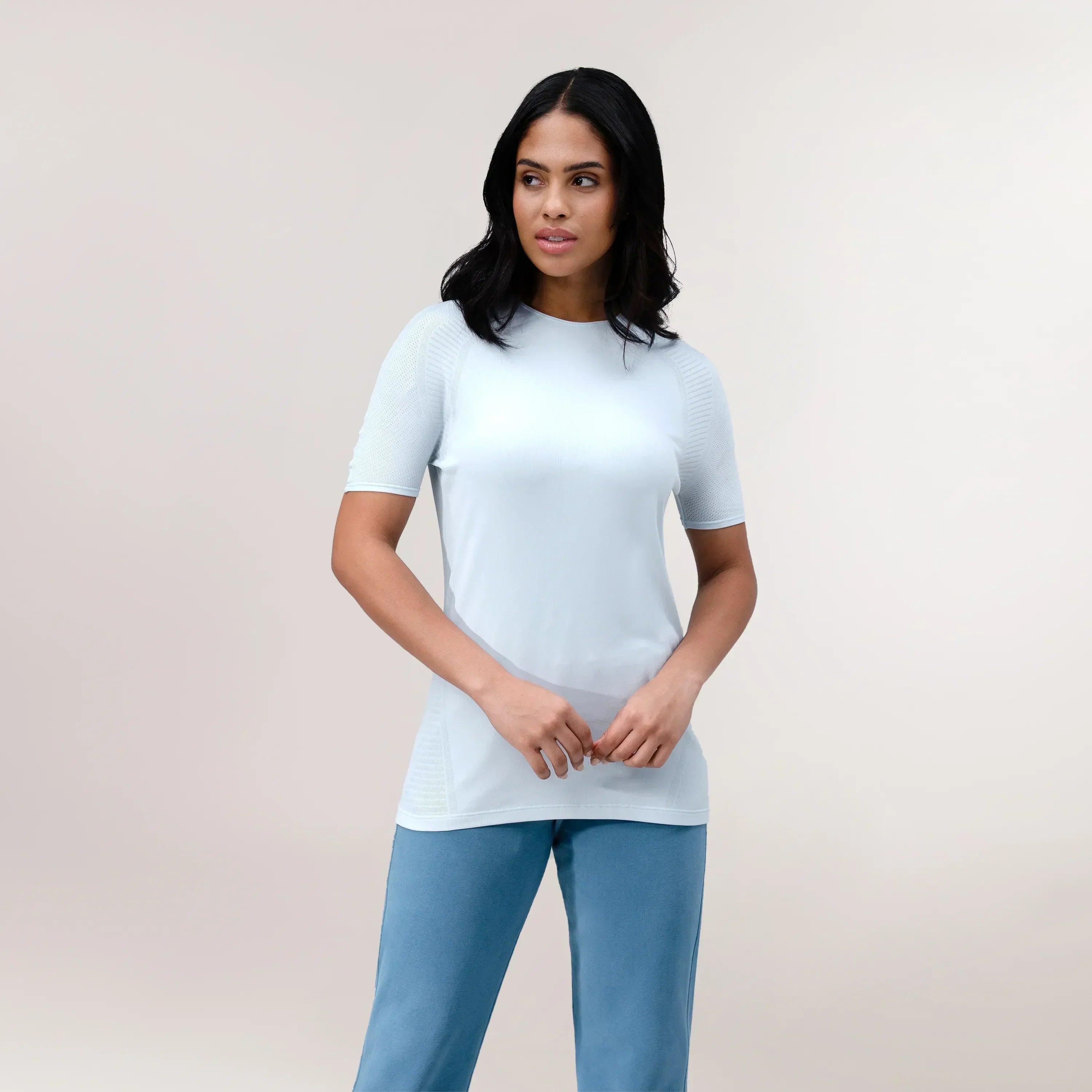 Limber Up T-shirt - CORE LIGHT BLUE