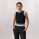 Comfort Sleeveless Top - SEASONAL BLACK