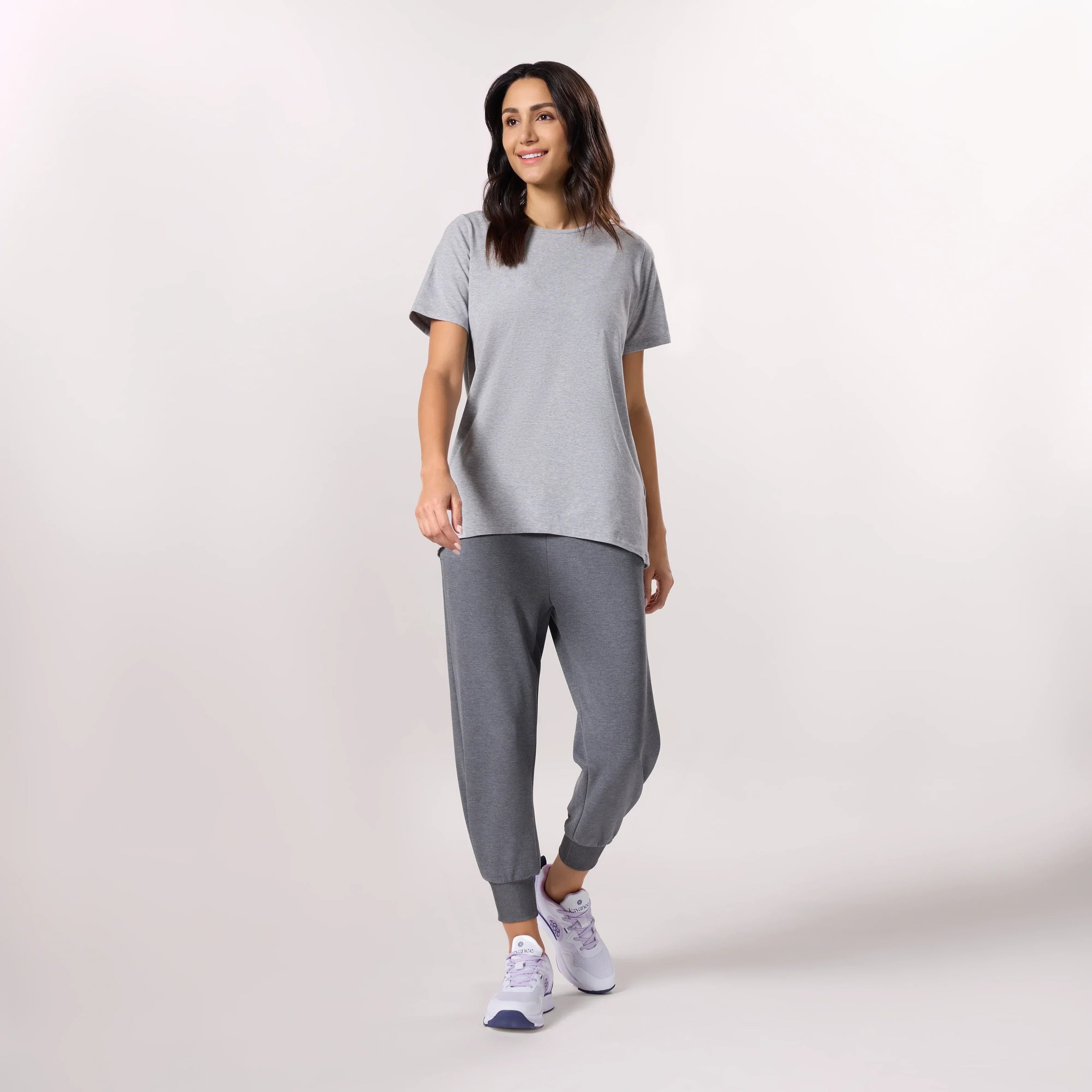 Easybend Tee - CORE HEATHER GREY