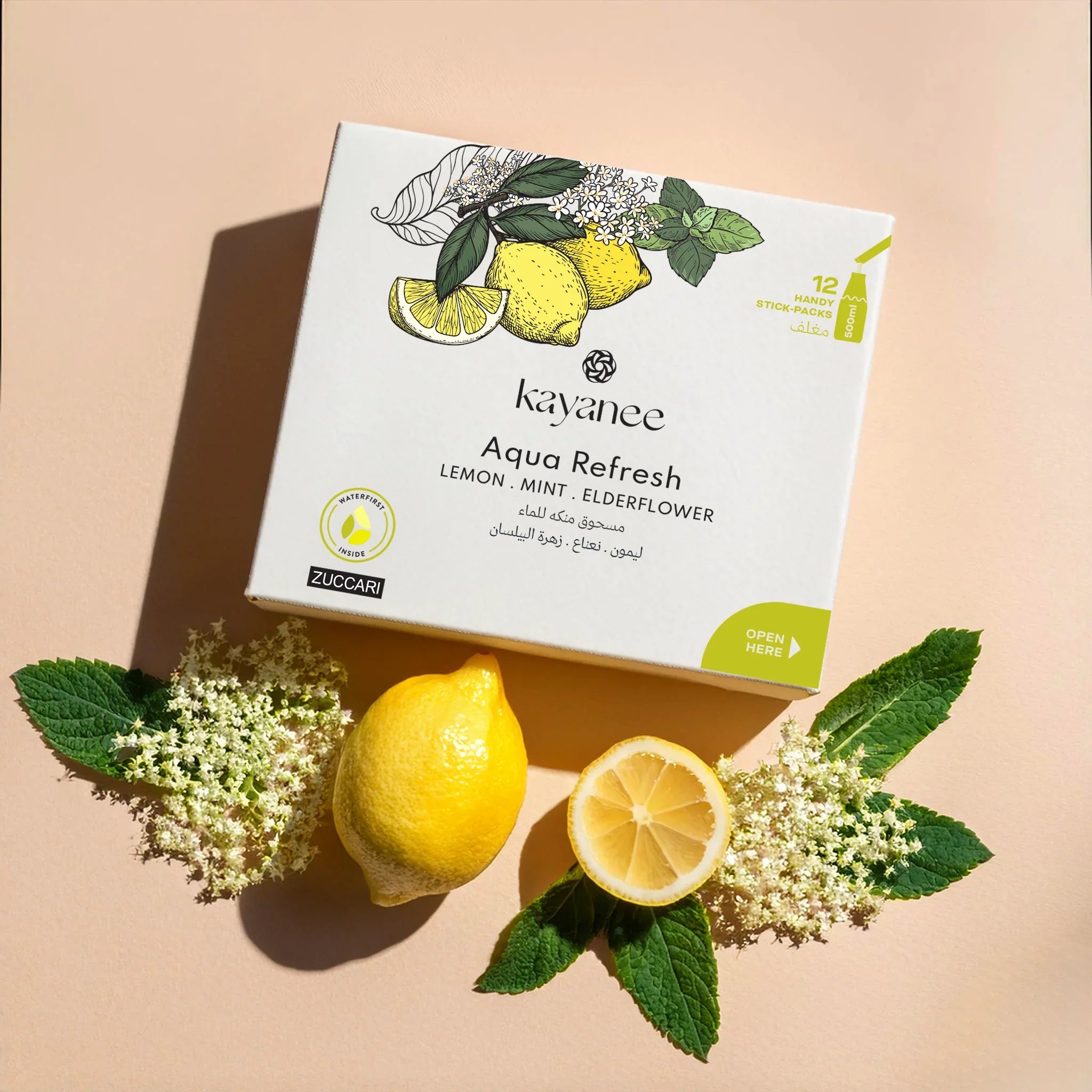 Aqua Refresh Lemon-Mint-Elderflower